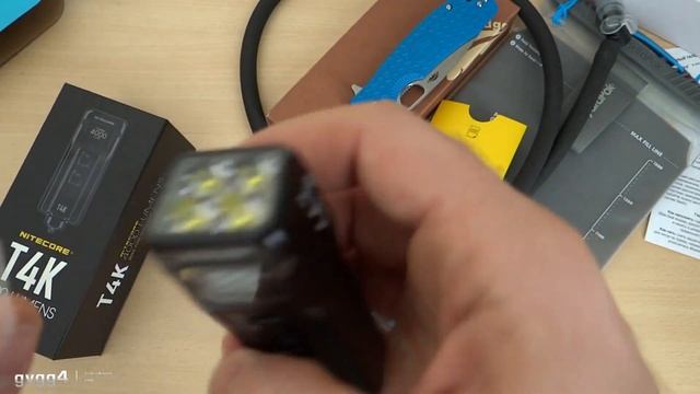 WOW unboxing! Распаковка! Фонарь NITECORE T4K, Гидратор HYDRAPAK, нож Honey Badger смотреть онлайн