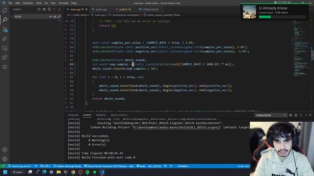 C++ & PortAudio Pt 6 - More Code Clean Up смотреть онлайн