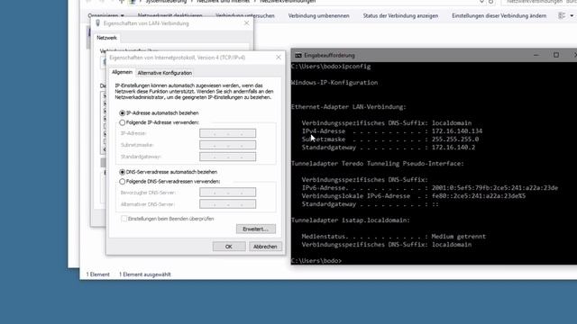 Windows 10 - IP-Konfiguration смотреть онлайн