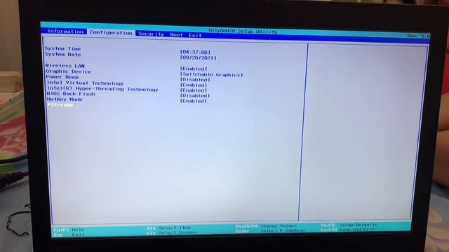 ENABLE UEFI IN BIOS LENOVO IDEAPAD 33 смотреть онлайн
