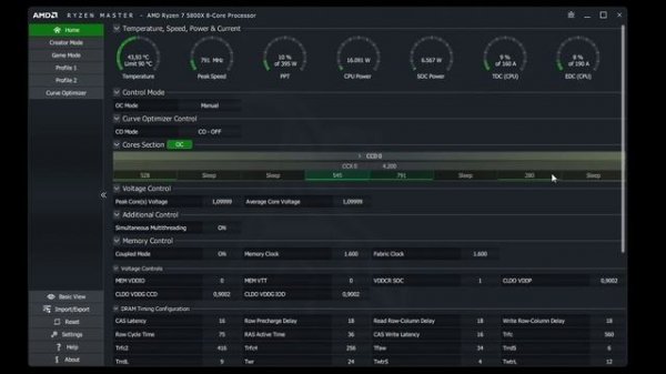AMD Ryzen Master ve Curve Optimizer Ayarları 2022