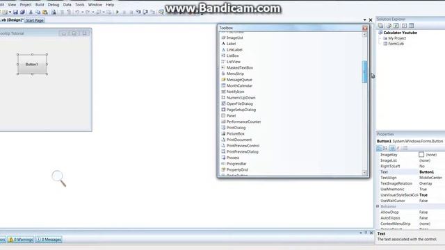 Visual Basic Tutorials: ToolTip смотреть онлайн