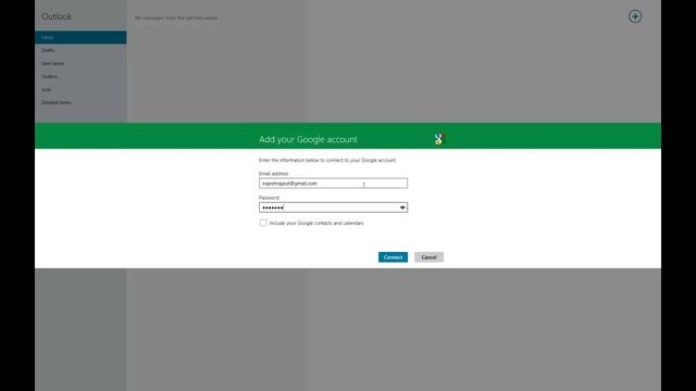 How to Setup Gmail, Outlook Mail Account In Windows 8 смотреть онлайн
