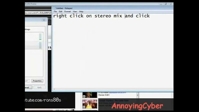 How to Get Good Sound On your screen recorder (For windows vista and windows 7 users).mp4 смотреть онлайн