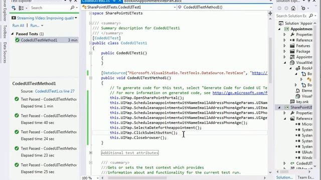 [Arabic] Converting SharePoint Manual Tests to Automated Tests using Visual Studio 2012 смотреть онлайн