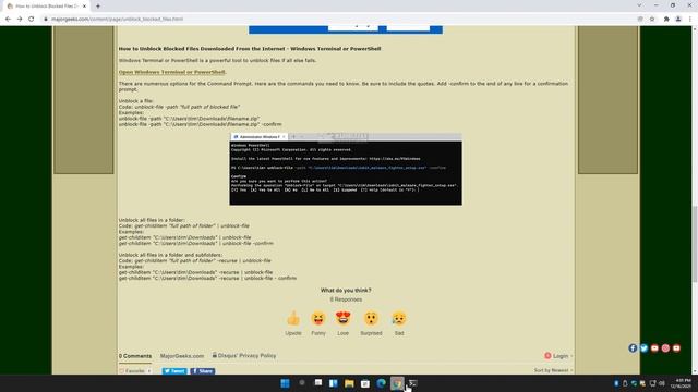 How to Unblock Blocked Files Downloaded From the Internet смотреть онлайн