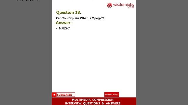 Multimedia compression Interview Questions and Answers 2019 Part-2 | Multimedia compression смотреть онлайн