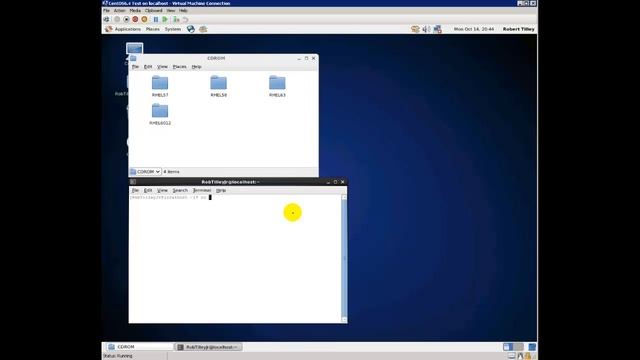 How to install CentOS 6.4 on HyperV Server Step-By-Step (Video 2 of 3) -- RobertTilleyJr.me смотреть онлайн