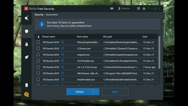 Restore Quarantine file avira Antivirus смотреть онлайн