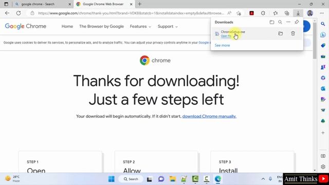 How to Install Google Chrome Browser on Windows 11 | Complete Installation смотреть онлайн
