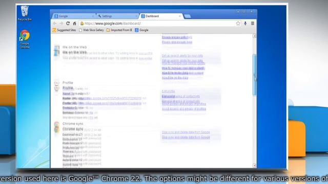 Google™ Chrome: How to delete synced data from your Google™ Account in Windows® 7 смотреть онлайн