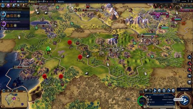 Let's Play: Civilization 6 - Nubia - Deity! - Part 8 смотреть онлайн