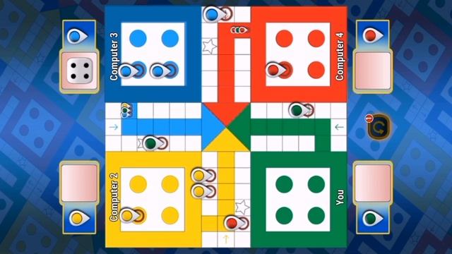 Ludo game in 4 players | Ludo King 4 players | Ludo gameplay #31 | Random Gaming Dice смотреть онлайн