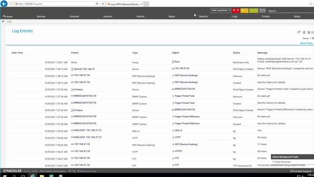 Install and setup PRTG monitoring system. смотреть онлайн