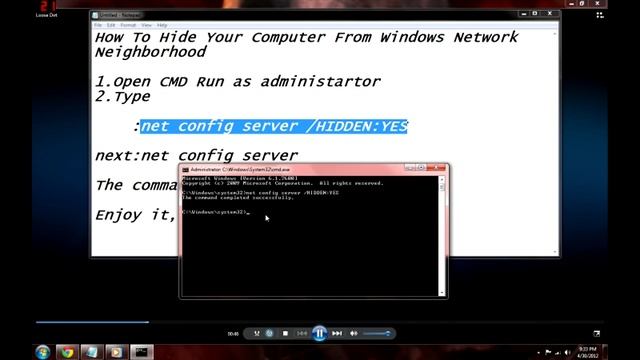 How To Hide Your Computer From Windows Network Neighborhood смотреть онлайн