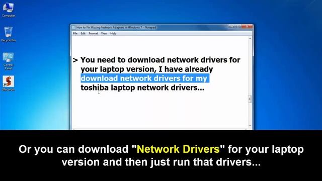 Easily Fix Missing Network Adapter Windows 7 | Not Connected - No Connections are Available смотреть онлайн
