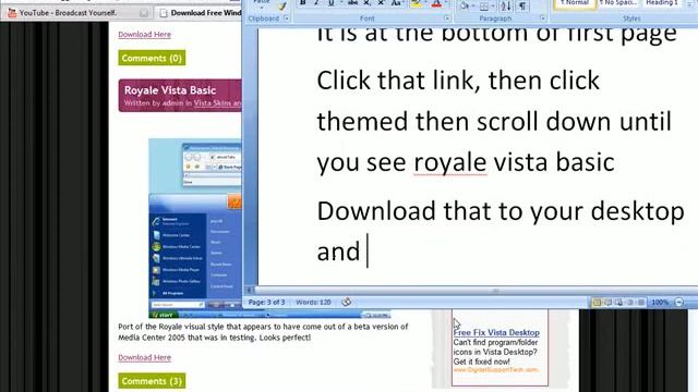 How To: Change Windows Vista Skin to XP смотреть онлайн