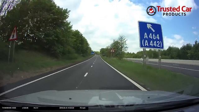 Thinkware X550 Dashcam Road Test - Day and Night - Trusted Car Products смотреть онлайн