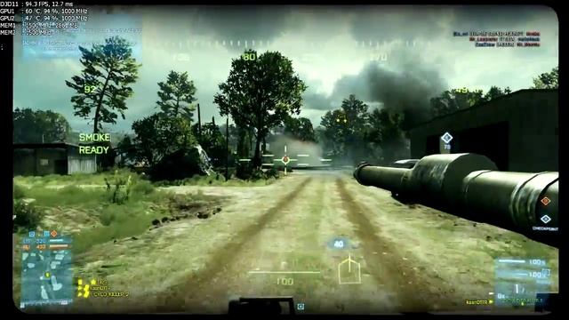 BF3 Micro Stutter test HD7950 смотреть онлайн