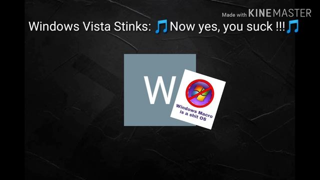 Windows Vista Stinks, the Windows hater - Windows Macro Music Animation [13+ content] смотреть онлайн