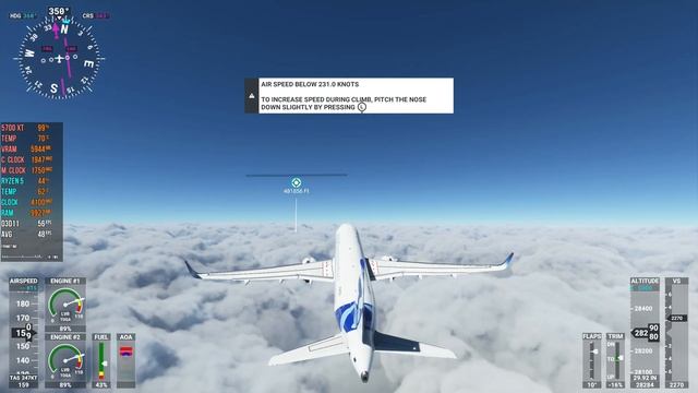 Microsoft Flight Simulator | RX 5700 XT + RYZEN 5 3600 | 1440p смотреть онлайн