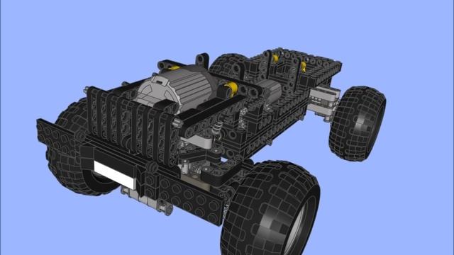 Lego Technic Land Rover смотреть онлайн