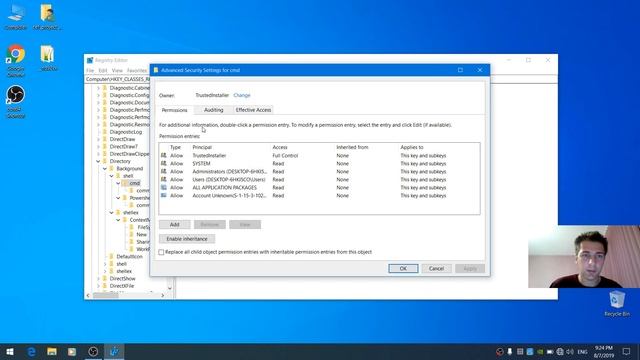 Open command window here Windows 10 1903 | Remove Items From Context Menu смотреть онлайн