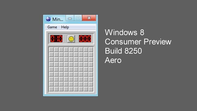 How much of the Minesweeper title can each Windows theme fit? смотреть онлайн