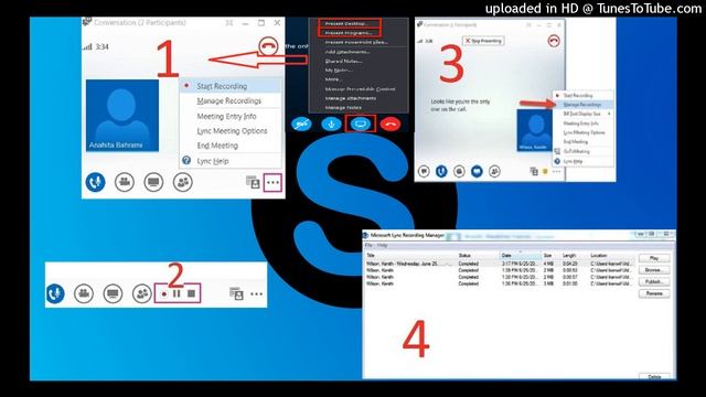 Vlog : How to Record your Skype for Business meeting |Microsoft Free Screen Video & Audio Recorder смотреть онлайн