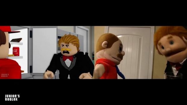 SML Movie vs SML ROBLOX: Jeffy's Joyride ! Side by Side