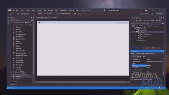 Windows Forms y el regreso de su diseñador en .NET Core 3 смотреть онлайн