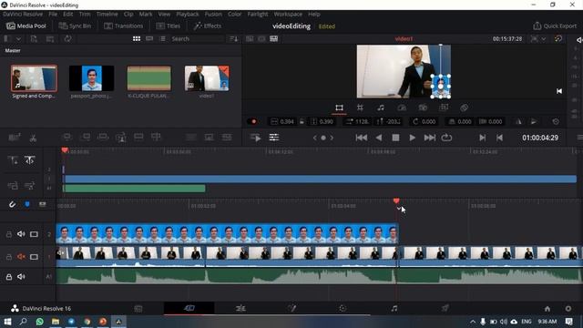 [Multimedia Authoring Tool] Demo Basic Video Editing DaVinci Resolve 16 смотреть онлайн