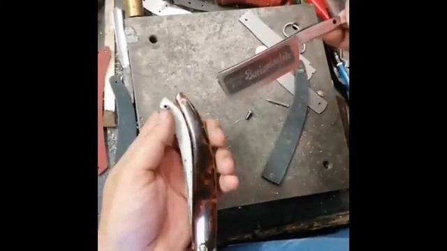 Handmade straight razor - Mello смотреть онлайн