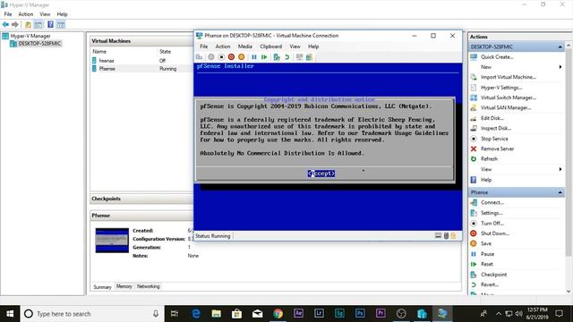 How To Install PFSENSE in Hyper-V !!! |Tutorial | Home Lab Series Part-1| смотреть онлайн