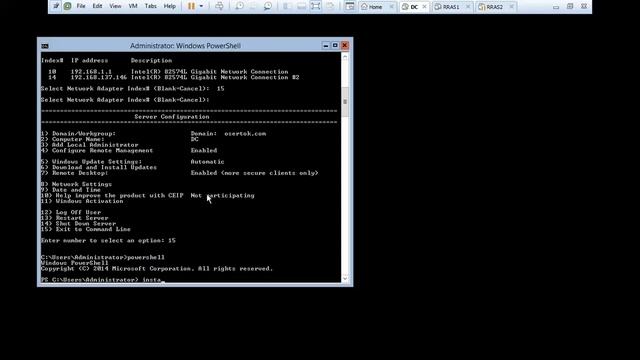 windows server 2012 r2 powershell install-windowsfeature server-gui-shell смотреть онлайн