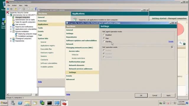 EP6 NAC e Gerenciamento de Licenças de Software Kaspersky Lab смотреть онлайн