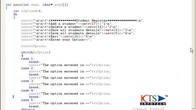 C++ Menu Example|C++ Tutorials|VC++ Tutorial смотреть онлайн