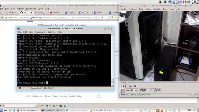 Update : Configuring NUT 2.7 on Electrys UPS 2500 Using driver nutdrv_qx (English Version) смотреть онлайн