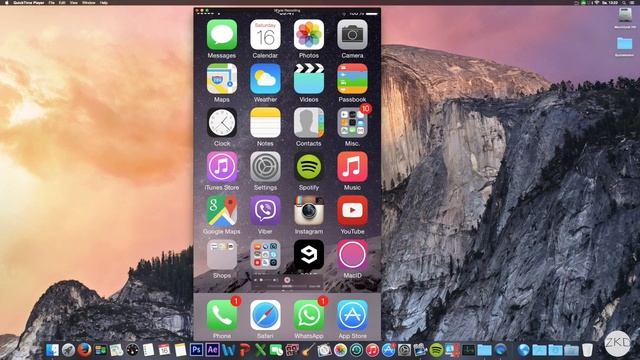 OS X Yosemite: Record iOS Screen with Quicktime [NO JAILBREAK] смотреть онлайн