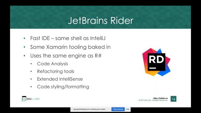 March 2019 Rochester Xamarin Meeting - Rider And Xamarin Tooling смотреть онлайн