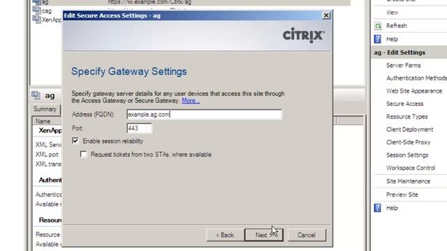 Citrix : Web Interface website for the Citrix Access Gateway смотреть онлайн