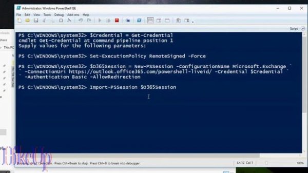 How To Connect To Office 365 using Powershell Windows 7&10