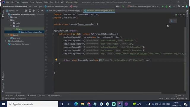 Tutorial-3 | Part-1 | Launch Mobile App on Emulator by Appium | Launch Application by Automation смотреть онлайн