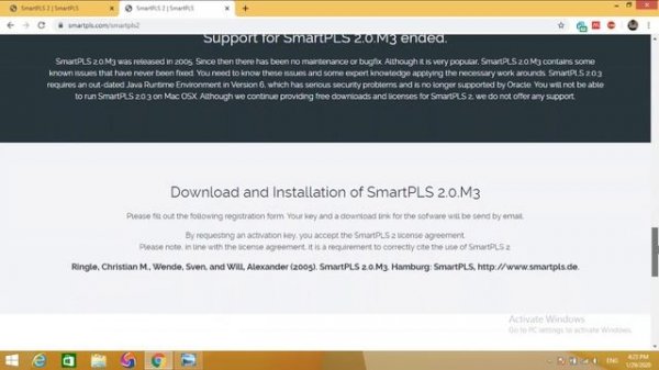 How to download SmartPLS 2.0 M3 Free