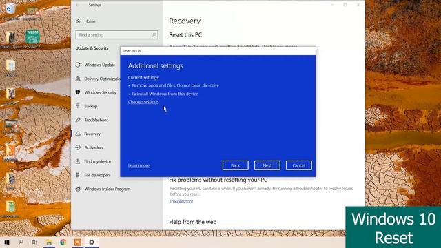 How to Reset Your Windows 10 PC or Laptop in 2 Minutes смотреть онлайн