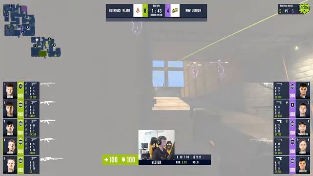 Astralis Talent vs NaVi Junior - map1 @Vertigo | VODs_ru | WePlay Academy League смотреть онлайн