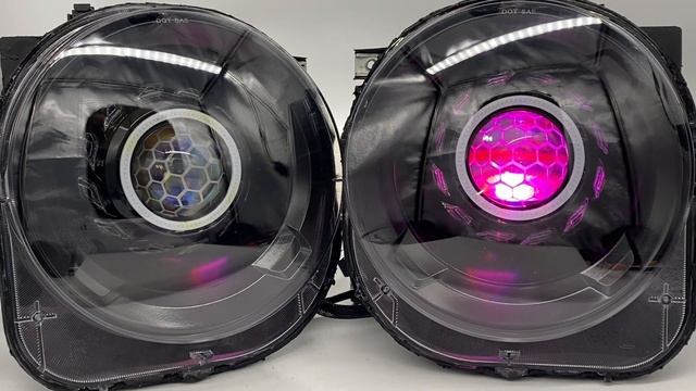 Jeep Renegade Bi LED color changing halo headlights смотреть онлайн