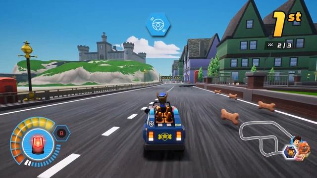 Watch PAW Patrol: Grand Prix - Race in Barkingburg | DLC Gameplay смотреть онлайн