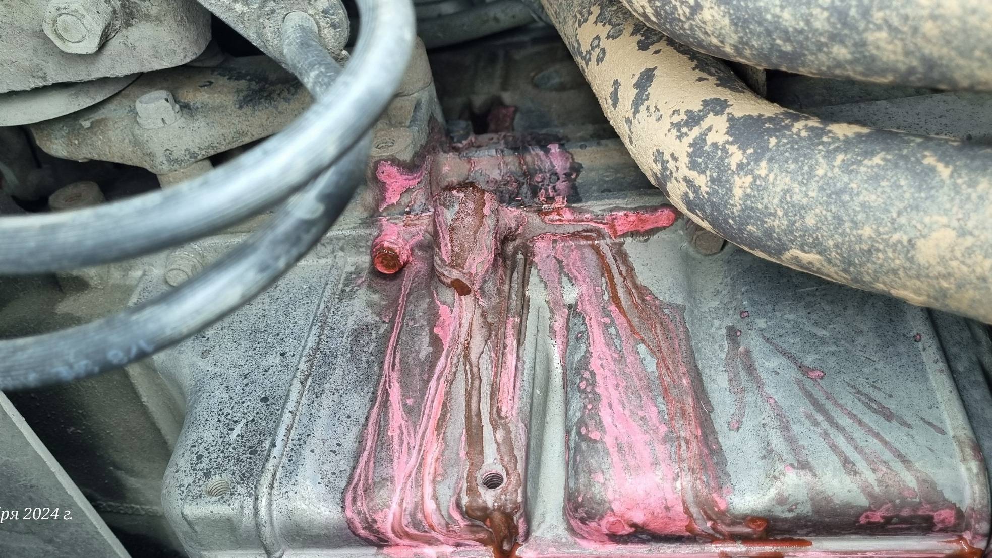 УАЗ Патриот течь антифриза из трещины в блоке двигателя. смотреть онлайн