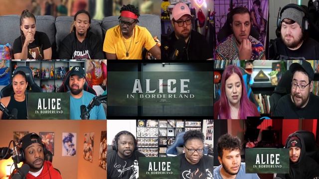 Alice In Borderland Season 1x5 Reaction Mashup (際の国のアリス)